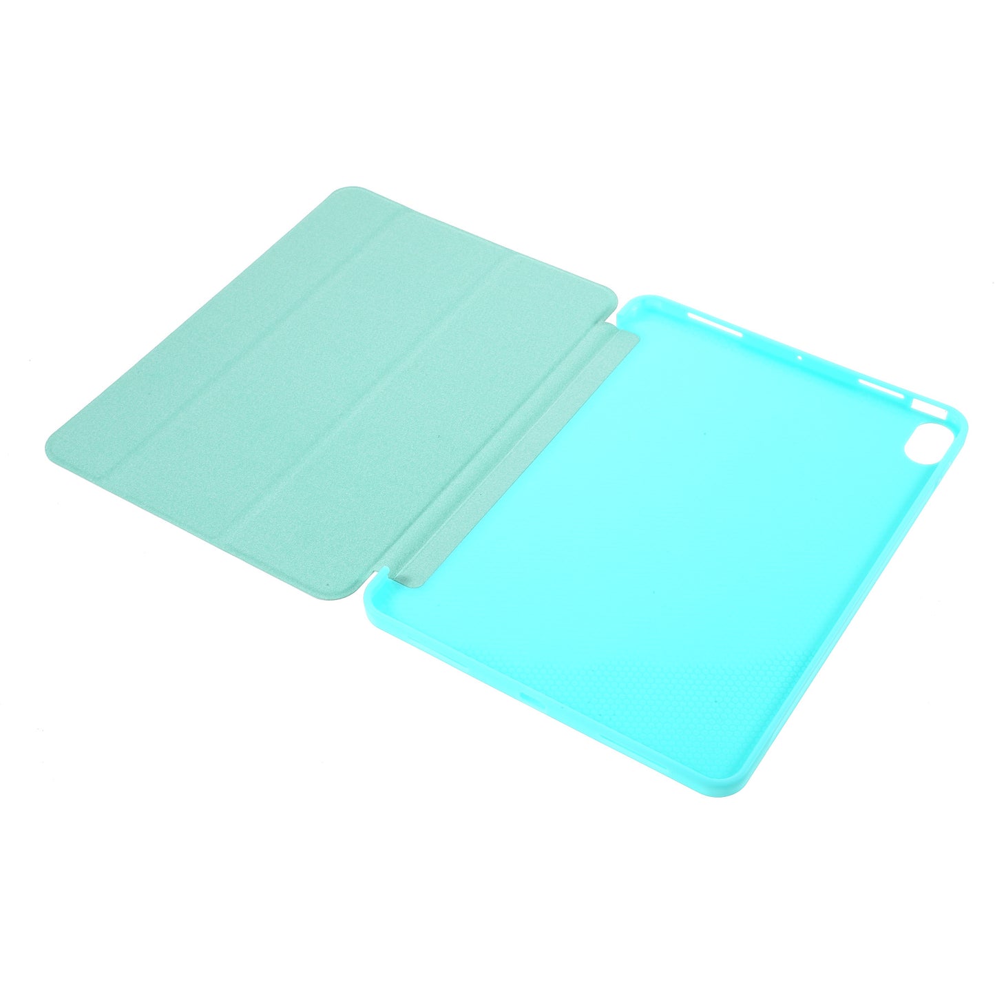 Tablet Shell for iPad Air (2020)/Air (2022) Tri-fold Stand Silicone + Leather Case