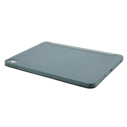 Tablet Shell for iPad Air (2020)/Air (2022) Tri-fold Stand Silicone + Leather Case