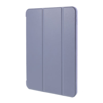 Tablet Shell for iPad Air (2020)/Air (2022) Tri-fold Stand Silicone + Leather Case