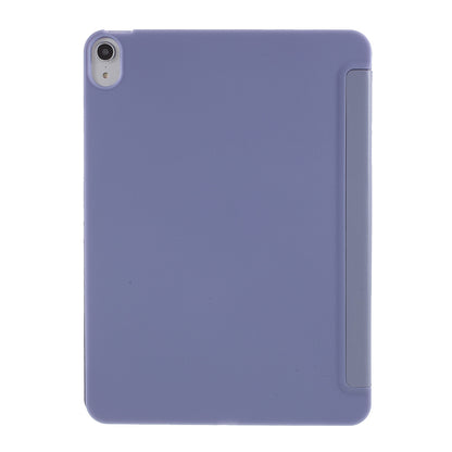 Tablet Shell for iPad Air (2020)/Air (2022) Tri-fold Stand Silicone + Leather Case