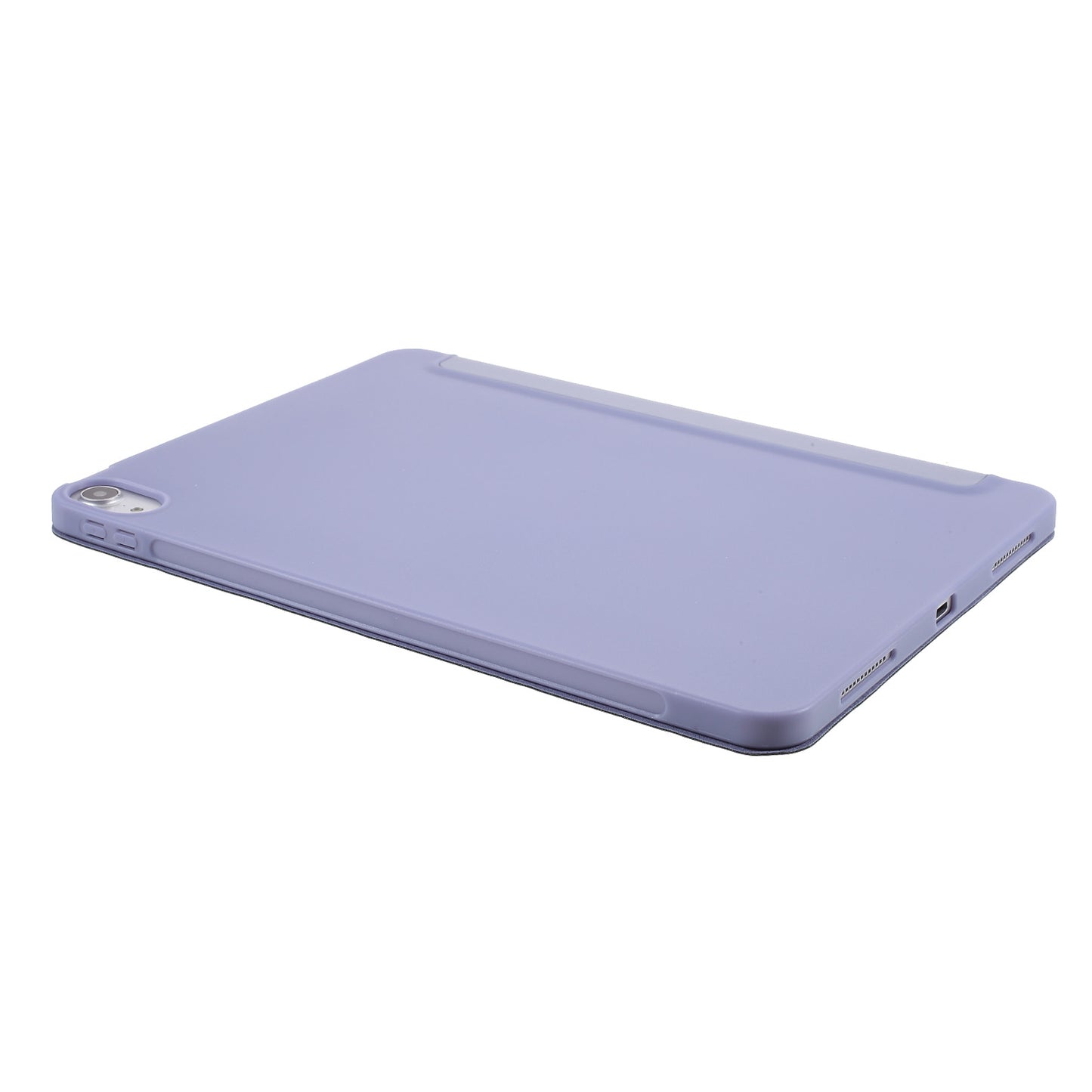 Tablet Shell for iPad Air (2020)/Air (2022) Tri-fold Stand Silicone + Leather Case