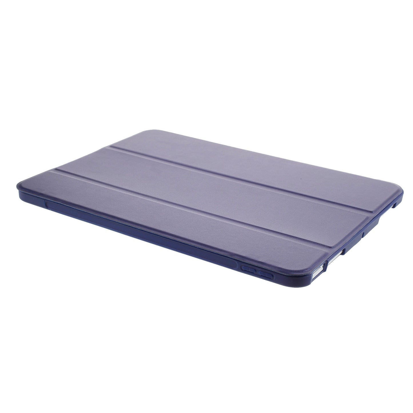 Tablet Shell for iPad Air (2020)/Air (2022) Tri-fold Stand Silicone + Leather Case