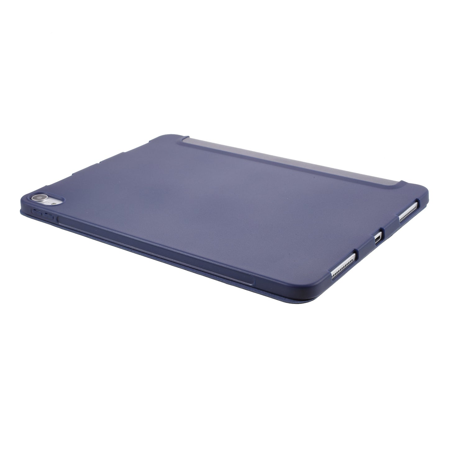 Tablet Shell for iPad Air (2020)/Air (2022) Tri-fold Stand Silicone + Leather Case