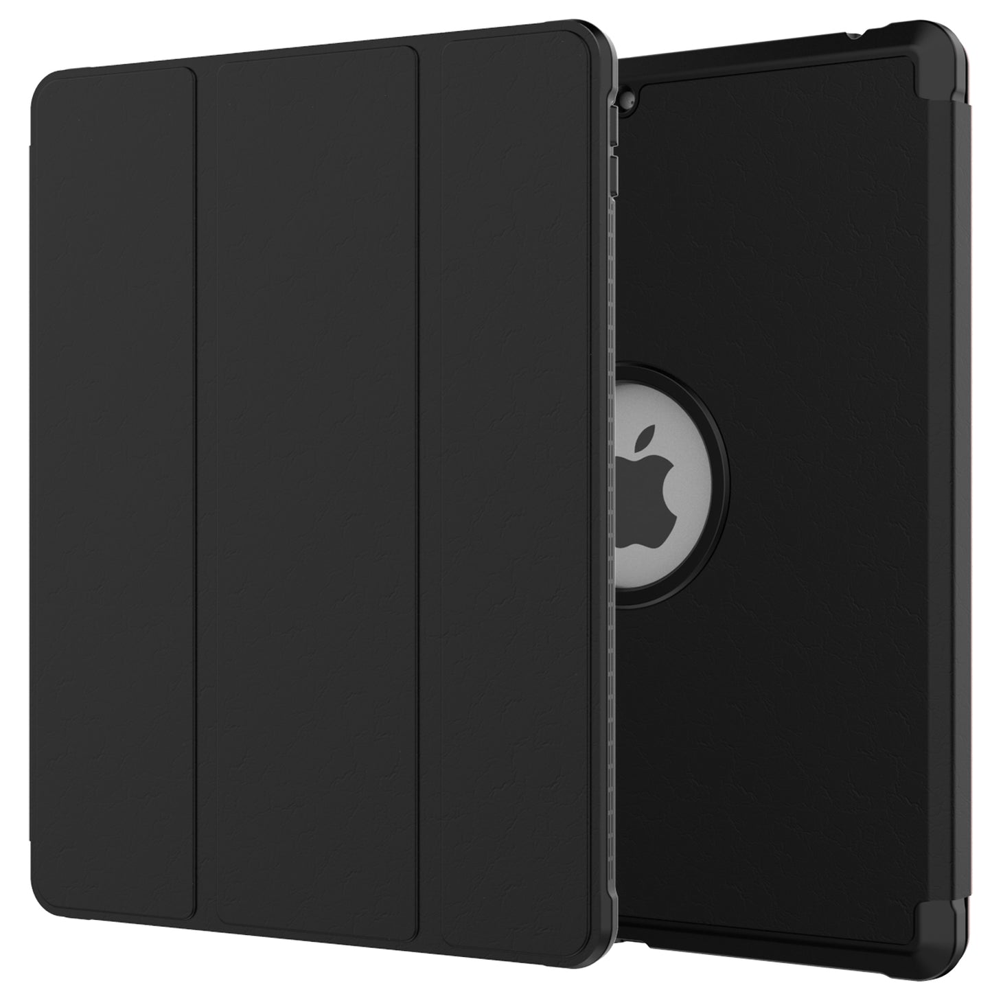 Tri-fold Stand for iPad 10.2 (2021)/(2020)/(2019) PU Leather Tablet Cover with Pen Holder