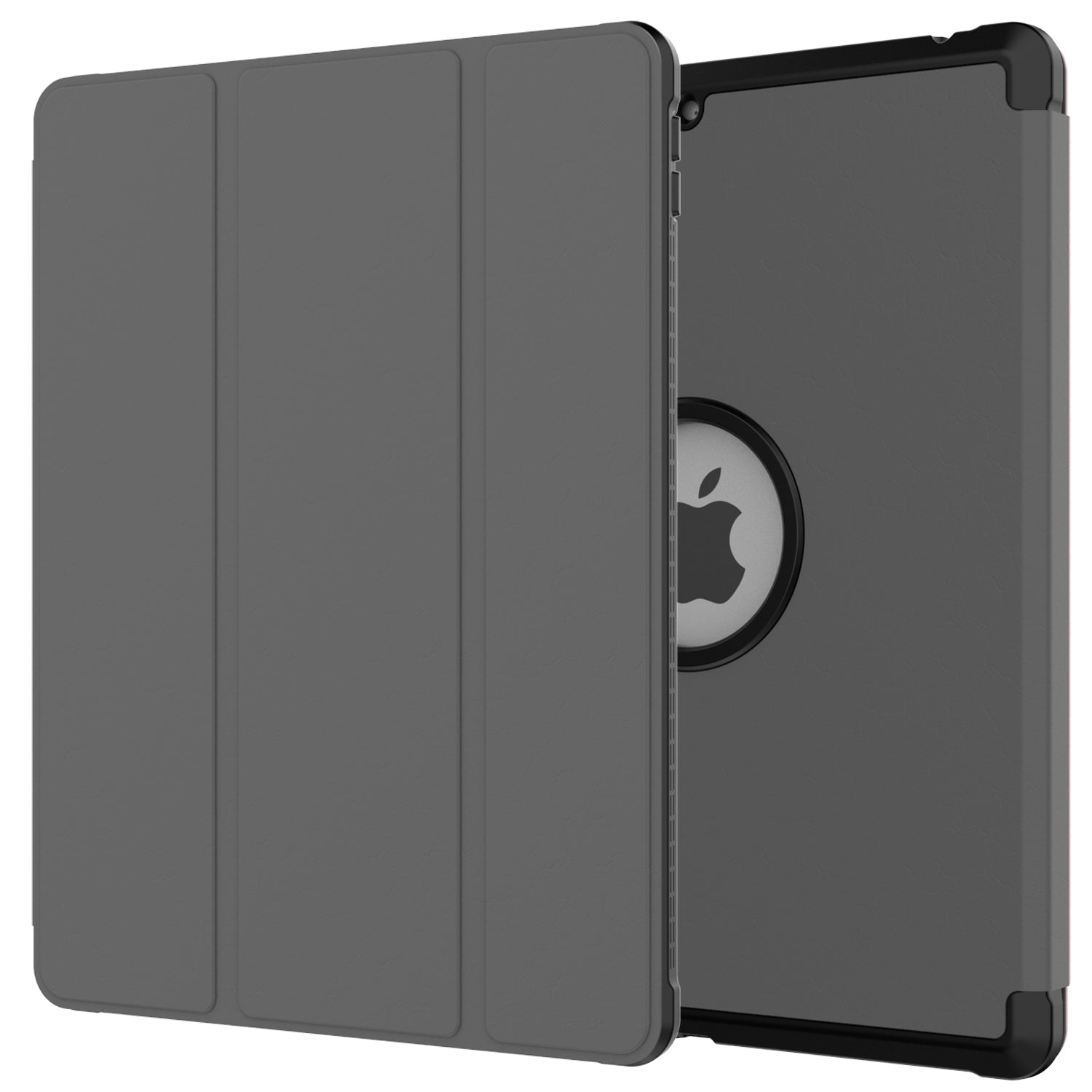 Tri-fold Stand for iPad 10.2 (2021)/(2020)/(2019) PU Leather Tablet Cover with Pen Holder