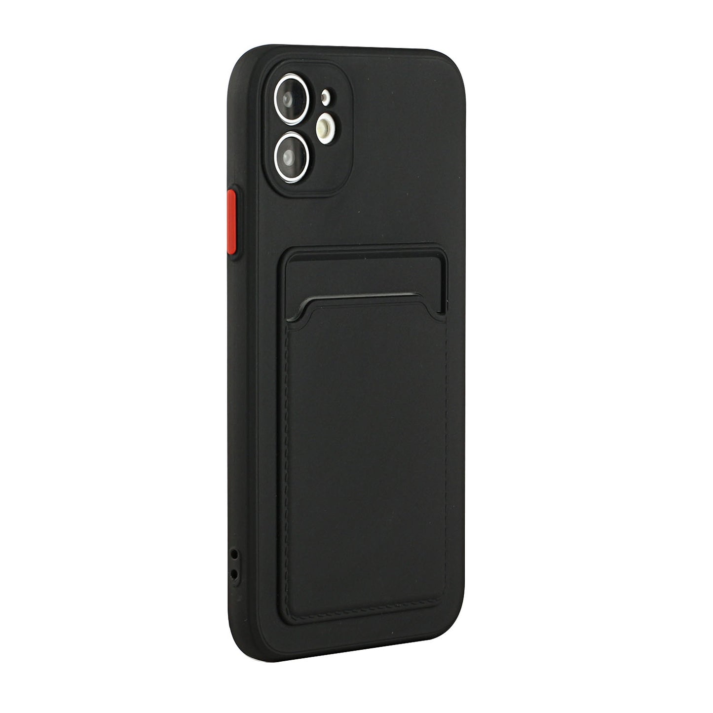 Flexible TPU Phone Case Cover with Card Slot for iPhone 12 mini