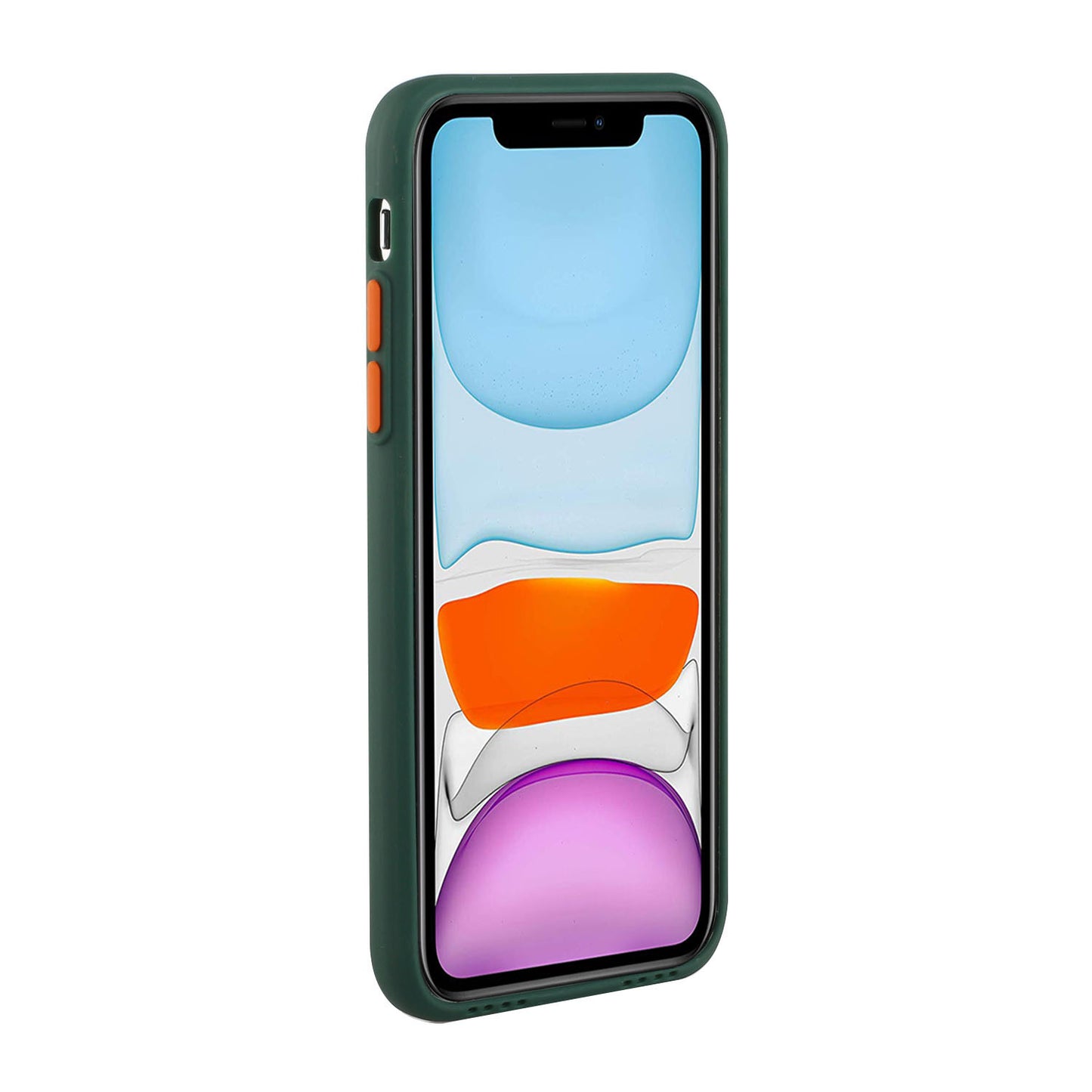 Flexible TPU Phone Case Cover with Card Slot for iPhone 12 mini