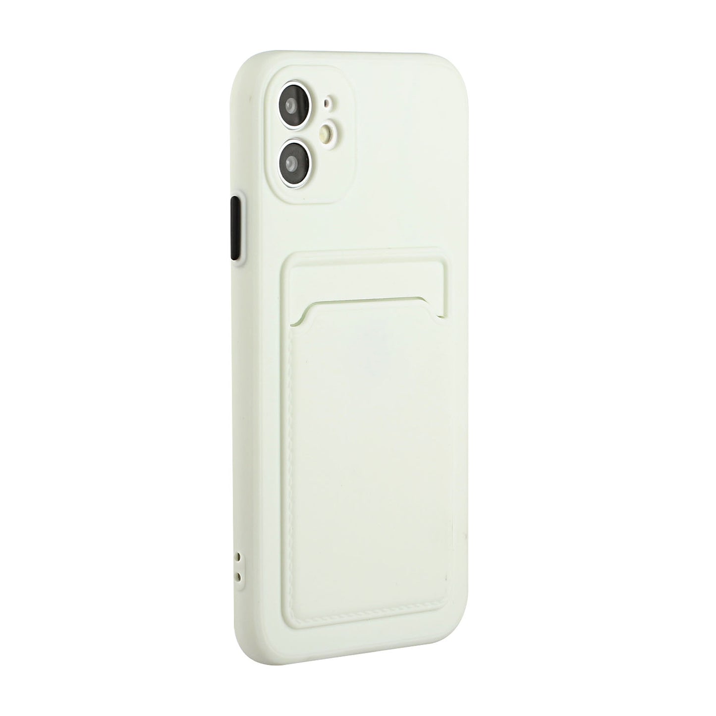Flexible TPU Phone Case Cover with Card Slot for iPhone 12 mini