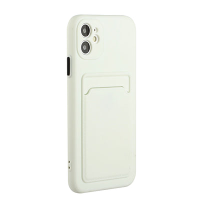 Flexible TPU Phone Case Cover with Card Slot for iPhone 12 mini