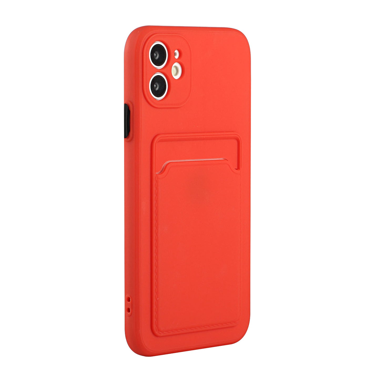 Flexible TPU Phone Case Cover with Card Slot for iPhone 12 mini