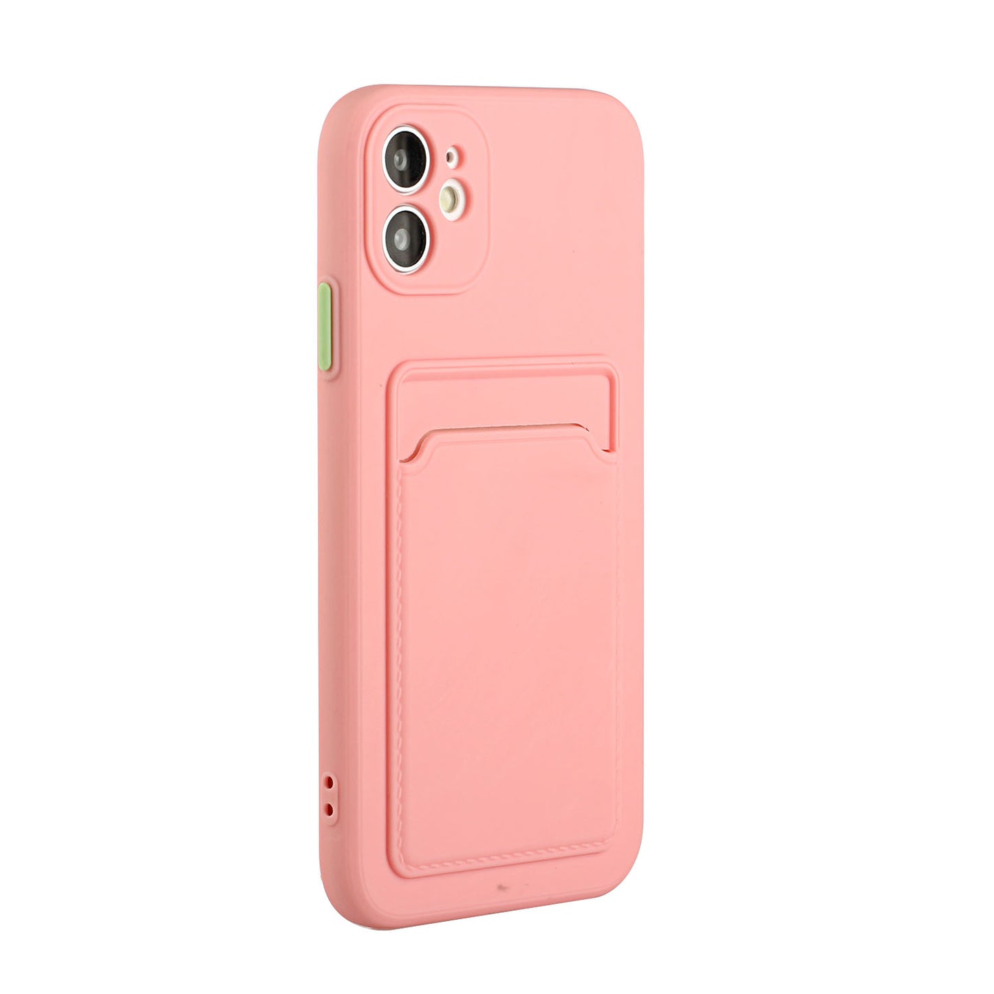Flexible TPU Phone Case Cover with Card Slot for iPhone 12 mini