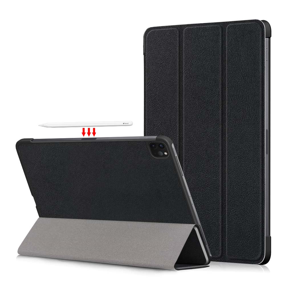 Tablet PU Leather Case Tri-fold Stand Case for iPad Pro 11-inch (2021)/(2020)/(2018)/Air (2020)/Air (2022)