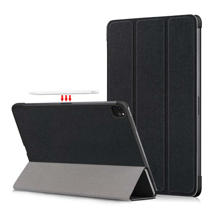 Tablet PU Leather Case Tri-fold Stand Case for iPad Pro 11-inch (2021)/(2020)/(2018)/Air (2020)/Air (2022)