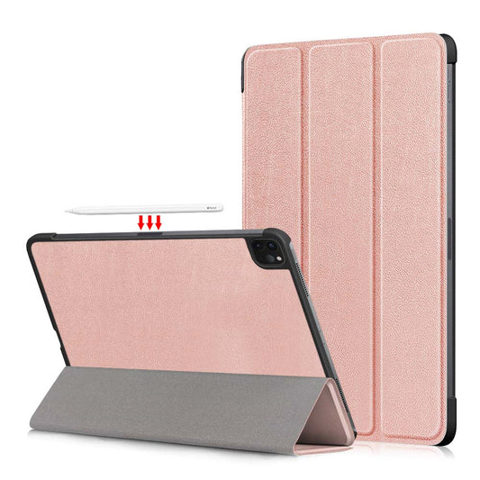 Tablet PU Leather Case Tri-fold Stand Case for iPad Pro 11-inch (2021)/(2020)/(2018)/Air (2020)/Air (2022)
