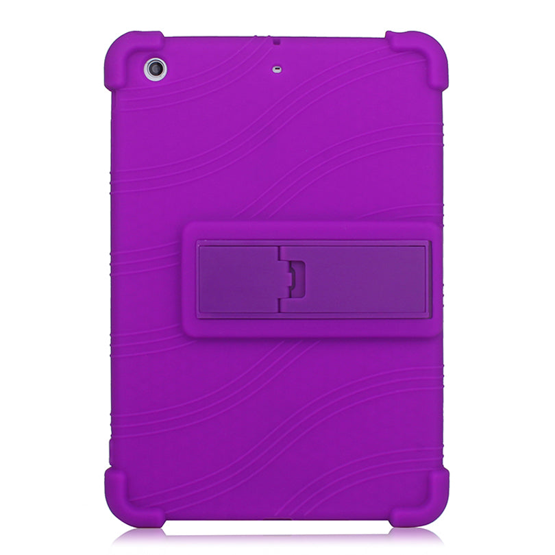 Flexible Silicone Tablet Shell Cover with Supporting Kickstand for iPad Mini 3 / iPad Mini 2 / iPad mini