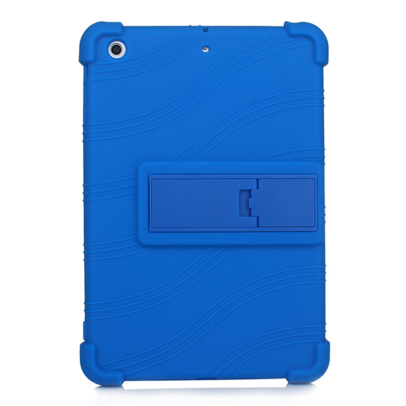Flexible Silicone Tablet Shell Cover with Supporting Kickstand for iPad Mini 3 / iPad Mini 2 / iPad mini