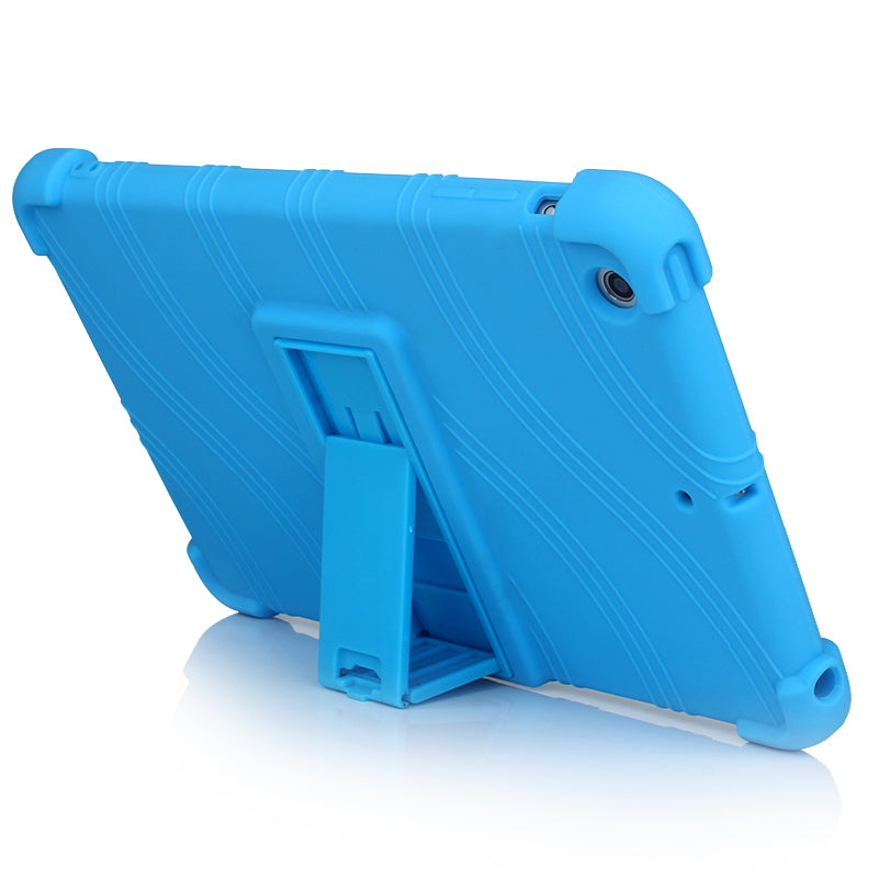 Flexible Silicone Tablet Shell Cover with Supporting Kickstand for iPad Mini 3 / iPad Mini 2 / iPad mini