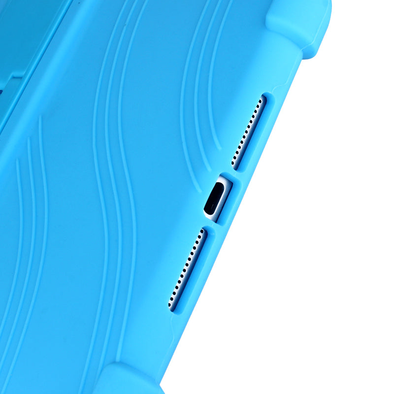 Flexible Silicone Tablet Shell Cover with Supporting Kickstand for iPad Mini 3 / iPad Mini 2 / iPad mini