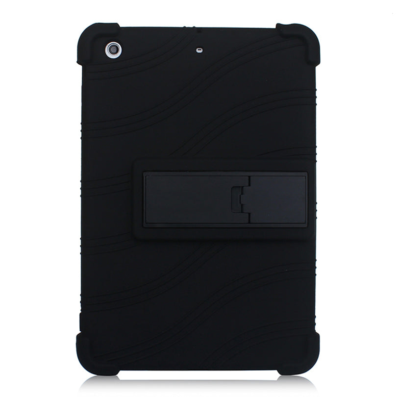 Flexible Silicone Tablet Shell Cover with Supporting Kickstand for iPad Mini 3 / iPad Mini 2 / iPad mini