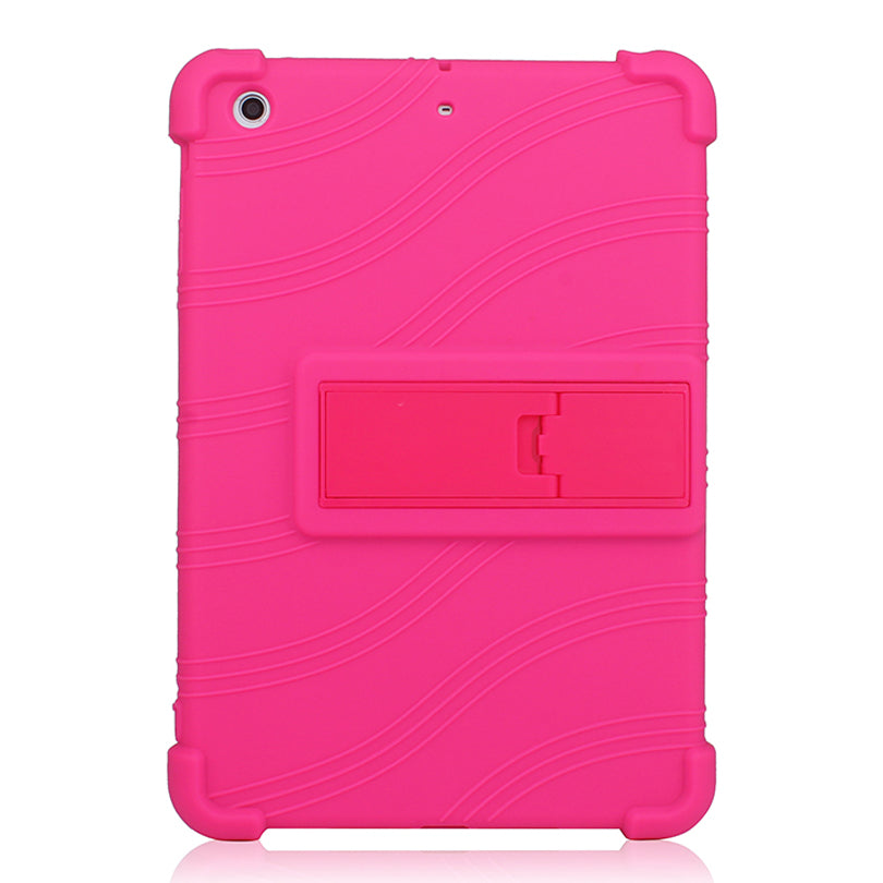 Flexible Silicone Tablet Shell Cover with Supporting Kickstand for iPad Mini 3 / iPad Mini 2 / iPad mini