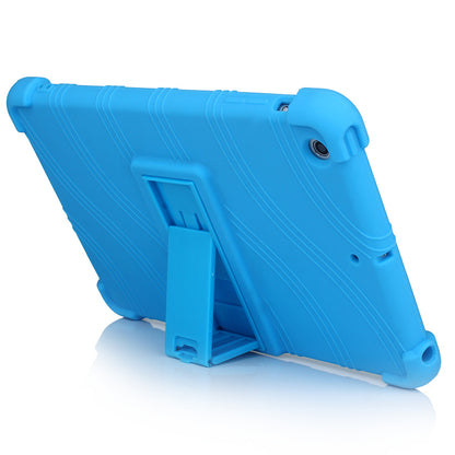 Flexible Silicone Tablet Shell Cover with Supporting Kickstand for iPad Mini 3 / iPad Mini 2 / iPad mini