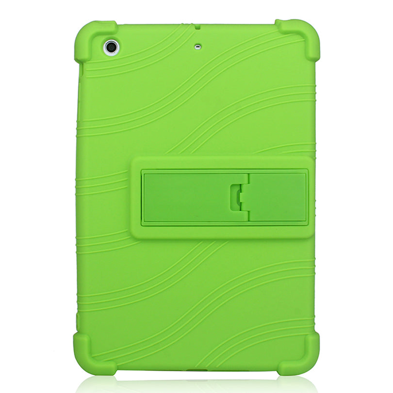 Flexible Silicone Tablet Shell Cover with Supporting Kickstand for iPad Mini 3 / iPad Mini 2 / iPad mini