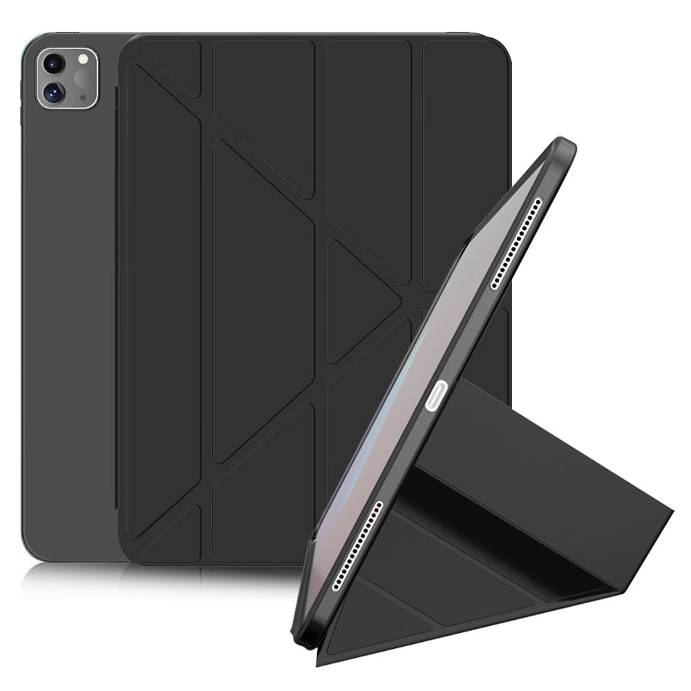 For iPad Pro 11-inch (2021) Protective Case Auto Wake Up / Sleep Smart TPU Leather Case Tablet Stand Cover Shell