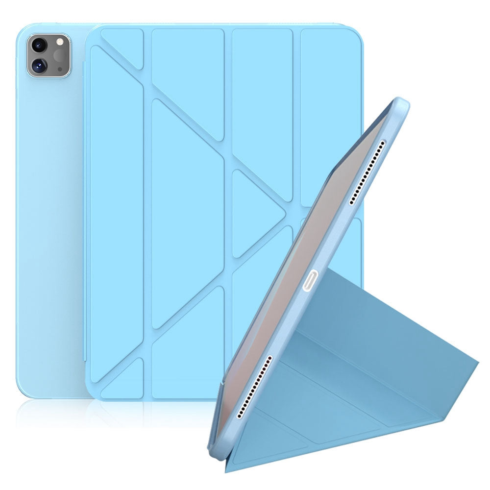 For iPad Pro 11-inch (2021) Protective Case Auto Wake Up / Sleep Smart TPU Leather Case Tablet Stand Cover Shell