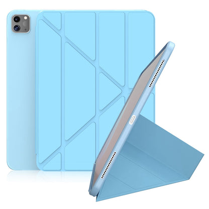 For iPad Pro 11-inch (2021) Protective Case Auto Wake Up / Sleep Smart TPU Leather Case Tablet Stand Cover Shell