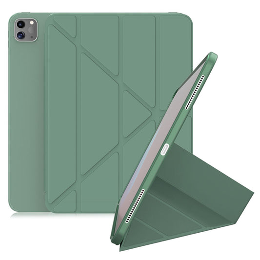 For iPad Pro 11-inch (2021) Protective Case Auto Wake Up / Sleep Smart TPU Leather Case Tablet Stand Cover Shell
