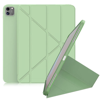 For iPad Pro 11-inch (2021) Protective Case Auto Wake Up / Sleep Smart TPU Leather Case Tablet Stand Cover Shell
