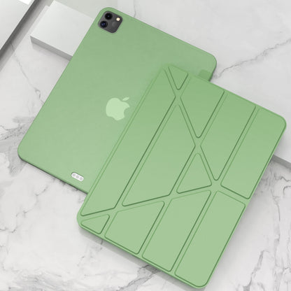 For iPad Pro 11-inch (2021) Protective Case Auto Wake Up / Sleep Smart TPU Leather Case Tablet Stand Cover Shell