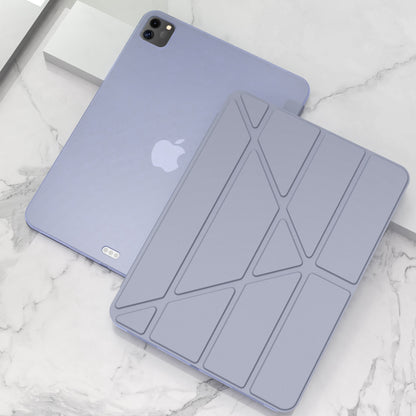 For iPad Pro 11-inch (2021) Protective Case Auto Wake Up / Sleep Smart TPU Leather Case Tablet Stand Cover Shell
