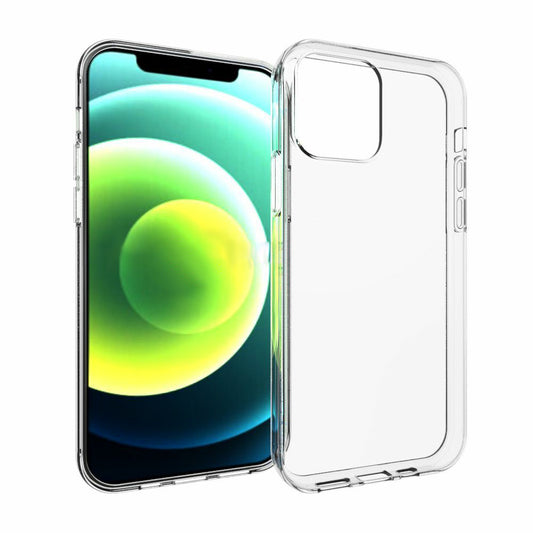 For iPhone 13 Pro 6.1 inch Phone Case Flexible TPU Transparent Drop-proof Mobile Phone Cover Shell