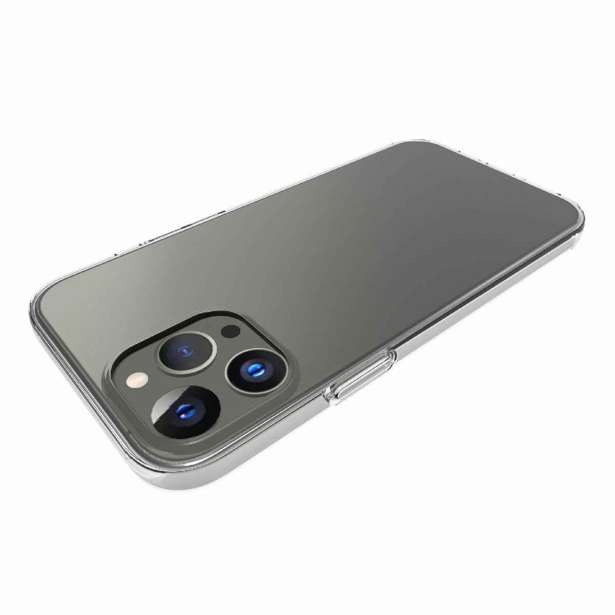 For iPhone 13 Pro Max 6.7 inch Transparent Case Soft TPU Protective Phone Cover