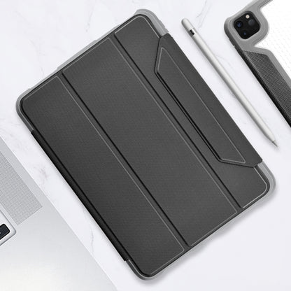 MUTURAL Yagao Series Tri-fold Stand TPU Tablet Case Cover with Pen Slot for iPad Pro 12.9-inch (2021/2020/2018)