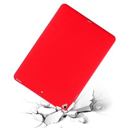 For iPad 9.7-inch (2018)/(2017)/iPad 5 Full Body Slim Soft Liquid Silicone Shockproof Protective Case