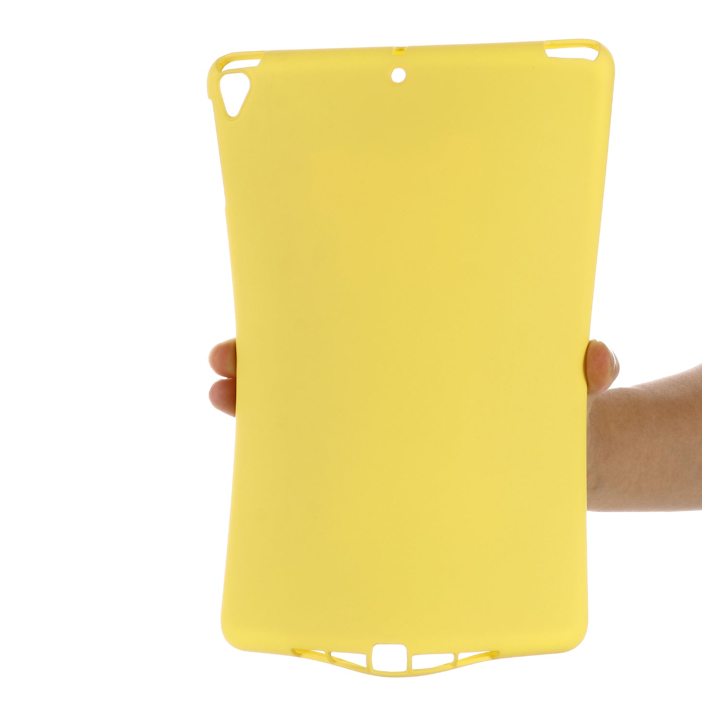 For iPad 9.7-inch (2018)/(2017)/iPad 5 Full Body Slim Soft Liquid Silicone Shockproof Protective Case