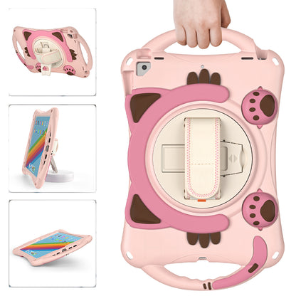 360 Degree Rotary Kickstand Hybrid Cover with Grip Handle for iPad Pro 10.5-inch (2017)/Air 10.5 inch (2019)/10.2 (2020)/10.2 (2019)/10.2 (2021)