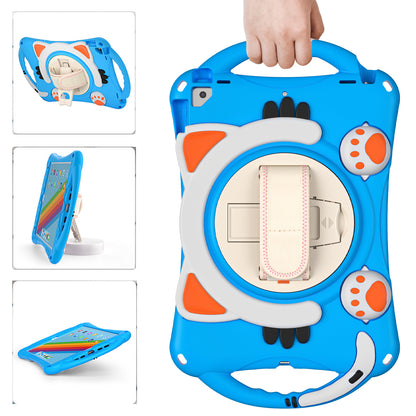 360 Degree Rotary Kickstand Hybrid Cover with Grip Handle for iPad Pro 10.5-inch (2017)/Air 10.5 inch (2019)/10.2 (2020)/10.2 (2019)/10.2 (2021)