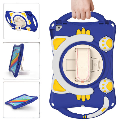 360 Degree Rotary Kickstand Hybrid Cover with Grip Handle for iPad Pro 10.5-inch (2017)/Air 10.5 inch (2019)/10.2 (2020)/10.2 (2019)/10.2 (2021)