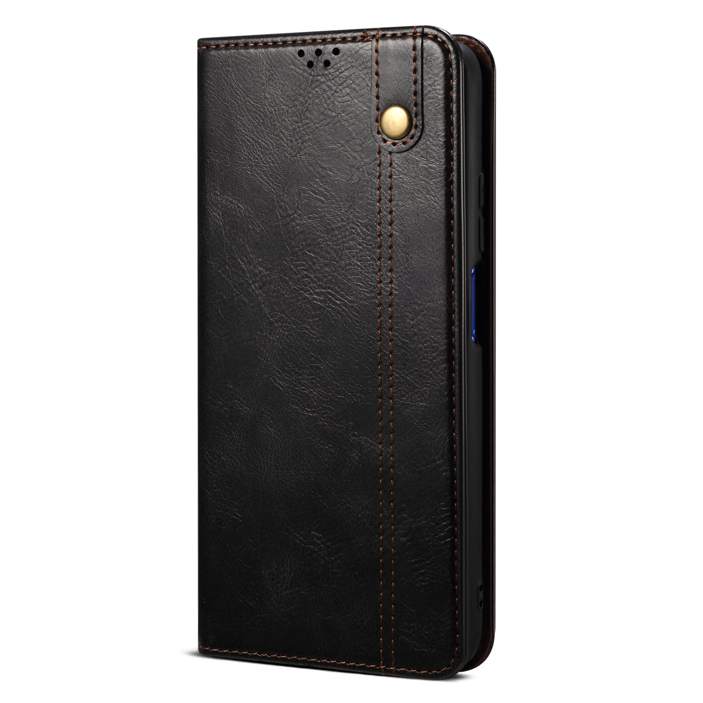 Oil Wax Surface PU Leather + Inner TPU Case Wallet Mobile Phone Shell for iPhone 13 Pro Max 6.7 inch