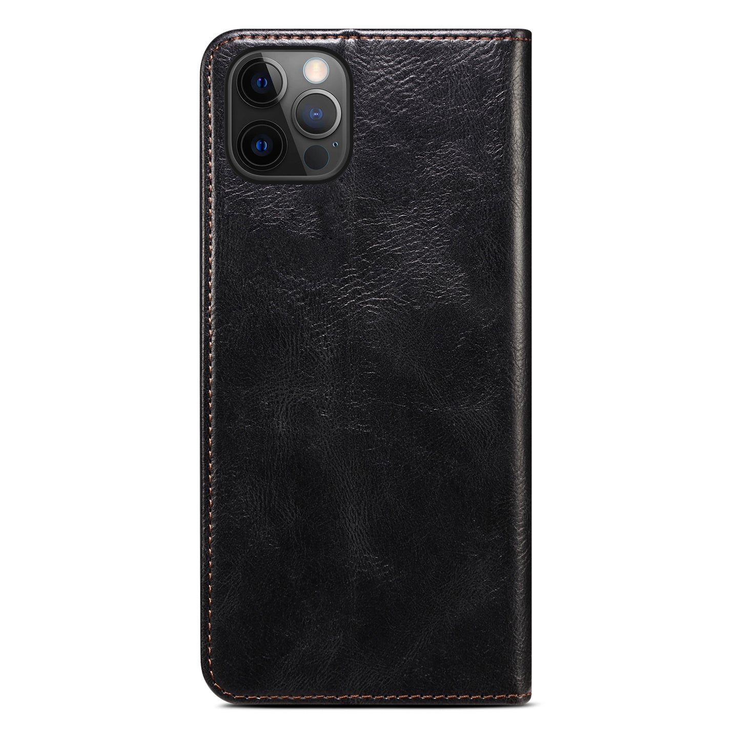 Oil Wax Surface PU Leather + Inner TPU Case Wallet Mobile Phone Shell for iPhone 13 Pro Max 6.7 inch