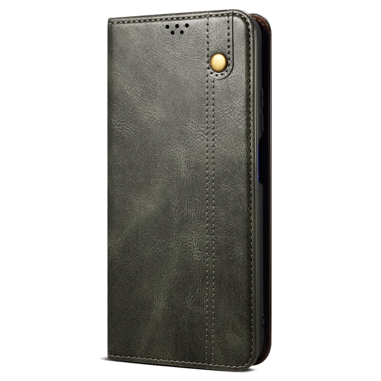 Oil Wax Surface PU Leather + Inner TPU Case Wallet Mobile Phone Shell for iPhone 13 Pro Max 6.7 inch