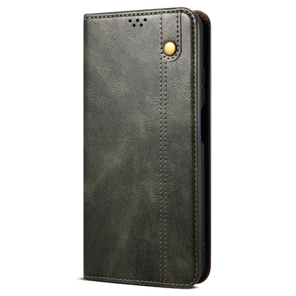 Oil Wax Surface PU Leather + Inner TPU Case Wallet Mobile Phone Shell for iPhone 13 Pro Max 6.7 inch