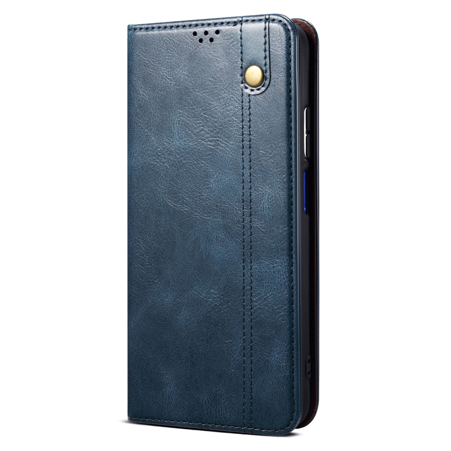 Oil Wax Surface PU Leather + Inner TPU Case Wallet Mobile Phone Shell for iPhone 13 Pro Max 6.7 inch