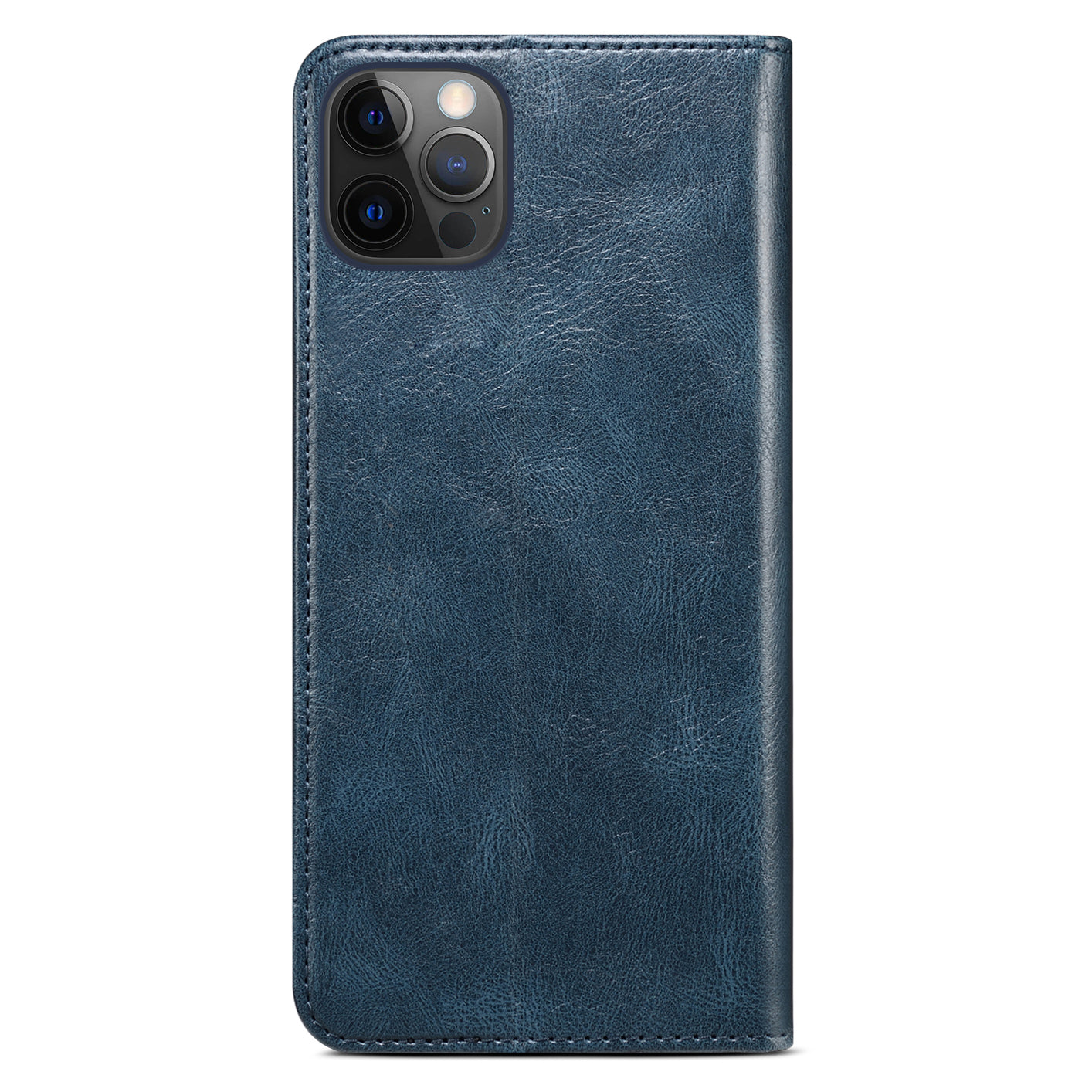 Oil Wax Surface PU Leather + Inner TPU Case Wallet Mobile Phone Shell for iPhone 13 Pro Max 6.7 inch
