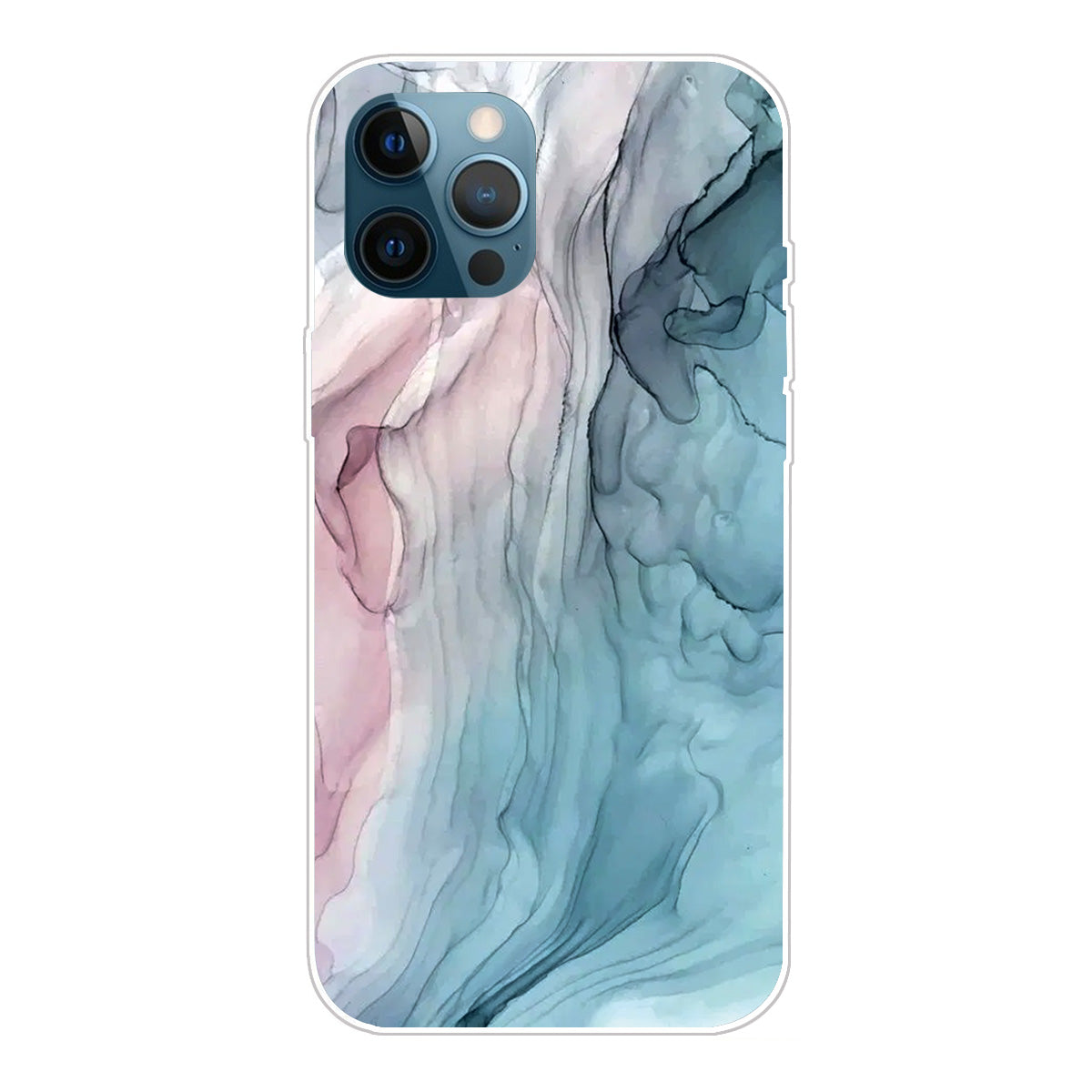Abstract Marble Pattern Design TPU Back Shell for iPhone 13 Pro Max 6.7 inch