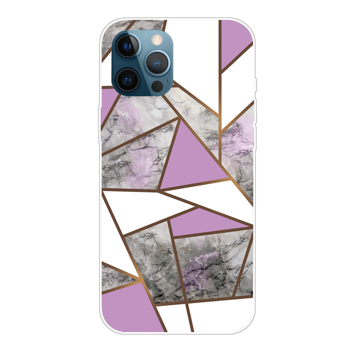 Abstract Marble Pattern Design TPU Back Shell for iPhone 13 Pro Max 6.7 inch