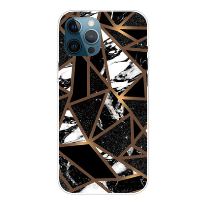 Abstract Marble Pattern Design TPU Back Shell for iPhone 13 Pro Max 6.7 inch